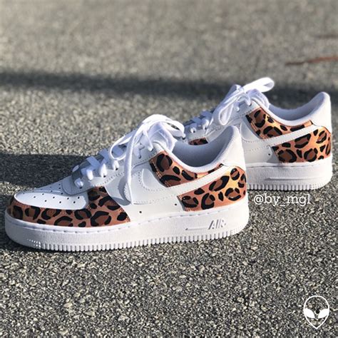 nike shoes with animal print.